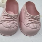 Vintage Baby Doll Shoes Lot 4 Pair Mary Jane Pink Plastic Faux Leather 2 5   -3 5   