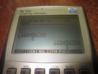 Hp 49g  Hewlett Packard Graphing Calculator With Case Tested
