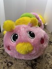 Dan Dee Plush Caterpillar 30  Large Stuffed Animal Pink Green Yellow
