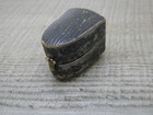 Unbranded Antique Victorian Leather Lined Thimble Case   Box   Holder C1890
