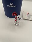 Nib Swarovski 2016 Kris Bear With Candy Cane Christmas Crystal Figurine  5222231