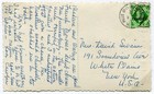 Morocco Agencies 1952 Kgvi 7d Sg 267 On Postcard Tangier To New York Usa  50 