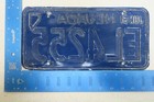 Nevada License Plate Tag Nv 1961 Tag 61 - El4255  Elko County