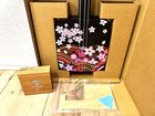 Sangenshi Kikuoka Shamisen Sakura Flower Kojami Sansen Sangen Cypress Compact