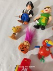 Vintage Plastic Rubber Toy Mini Men Figures Coca Cola Small Size Model Lot Of 10
