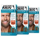 Just For Men Mustache   Beard  Beard Dye For Men With Brush Included - 12 Shades