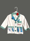 Melissa   Doug Doctor Costume Pretend Play Dress Up Set Coat   Accessories