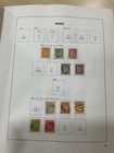Norway Stamps  1855s On  Davo Preprinted Album   336
