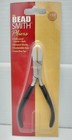Pl566 Beadsmith Double Nylon Jaw Pliers Flat Nose Pro Quality 4 75  Black Handle