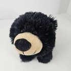 Vintage Wishpets Grady Black Bear Plush Stuffed Animal Toy 2005