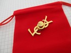 Yves Saint Laurent - Ysl - Rare Old Vintage Pin - Private Collection -