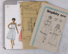 Vintage 70s Simplicity Pattern 8518 Dress Sundress Jacket Uncut Size 12