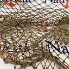 Authentic Used Fishing Net 5 x10  - Fish Netting - Old Vintage Nautical Decor