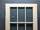 Antique Single 15 Lite Shabby 30x86 Large Glass French Door Vtg Old Chic 366-26b