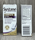 Lot Of 2 Systane Complete Optimal Dry Eye Relief 10 Ml Exp  07 2026 