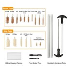 126x Gun Cleaning Kit Rifle Barrel Pro Universal Pistol Shotgun Cleaner Set