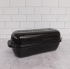 Emile Henry Italian Bread Loaf Baker  Charcoal - New
