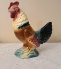 Royal Copley Standing Rooster Planter Pottery Porcelain  50 s Vintage