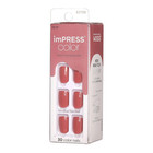 Kiss  Color Polish-free Solid Color Press-on Nails  Purefit Technology  Short Le