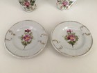 Late 19th-early 20th Century Children s Tea Set 2 Teacups   2 Saucers
