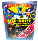 1980 Lite Brite Super Friends   Heroes Refill Sealed 24 Sheets 
