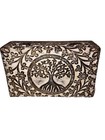Vintage Tree Of Life Wooden Box - Wood Keepsake Box With Hinged Lid 8    X  4    Fun