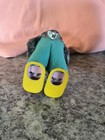 Vintage 1960s Cubby The Reading Bear Mechanical Wind-up Tin Litho Toy Japan