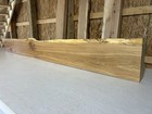 Rustic Figured Oak Wood Fireplace Mantel live Edge Oak solid Oak Mantlepiece