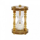 Dolls House Working Brass Style Hour Glass Timer 1 12 Scale Miniature Tumdee