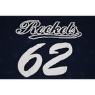 Vintage Baseball Jersey Shirt Size L 80s Russel Athletic Rockets 62 Team Shirt