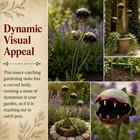 2pack Carnivorous Plant Decorative Planter Garden Stake 25in Large Venus Flytrap