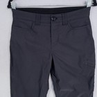 Eddie Bauer Pants Womens 2 Black Fleece Lined Cargo Straight Leg Stretch Thermal