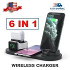 6 In 1 Wireless Charging Dock Station Fast Charge For Iphone14 13 Iwatch Airpods