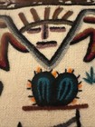 Hand Embroidered Accent Theo Pillow Peruvian Folk Art Boho 15    Pillow