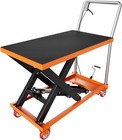 330 500 1100 Lbs Hydraulic Lift Table Cart 25 8    35  Single Scissor Lift Table