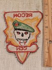 1960s Us Army Vietnam Theater Made 5th Special Forces Ccn Patch L  k   