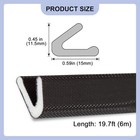 Self Adhesive Seal Strip  Size  0 45 h X 0 59 w X 236 4 l