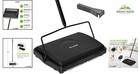 Lightweight Carpet Sweeper With Flagged Bristles For Efficient Home Cleaning