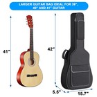 40 41in Acoustic Guitar Bag 12mm Thickened Gig Case Padded Sponge Heavy Duty