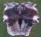 100  Real Tricolor Cowhide Rugs Area Cow Hair On Skin Floor Rug Size 67x62 