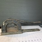 Griswold Mfg Co  2494s Red J Vintage Cast Iron Tobacco Cutter
