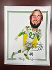 Autographed Marty Lyons Limited Edition Lithograph W   roll Tide  Inscription