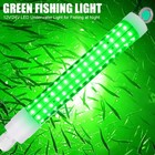 900000000lumens 12v 120 Led Green Underwater Fishing Light Lamp Fish Attract 6m