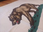 Vintage California Republic State Flag - Rare 5ftx8ft Bulldog Detco 100  Cotton