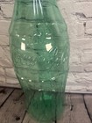 Large 22    Clear Plastic Coca Cola Coke Bottle Piggy Bank New