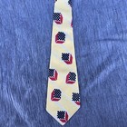 Vtg Beau Brummell Palm Beach 4 Fold Neck Tie Goodall Sanford Jazz Swing Nwt