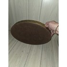 Vintage Gold Filigree Oval Mirrored Vanity Tray 1960 s Ornate Victorian