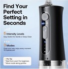 Water Flosser Cordless Bitvae C5 Portable Oral Irrigator Dental Cleaner