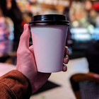 White Paper Hot Cups  12oz  Paper Hot Cups With Lids  Coffee Cups    Tea Cups  5