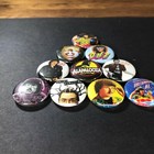 Weird Al Yankovic 1  Button Pin Set  10 Pins Total  Comedy Singer Eat It Im Fat